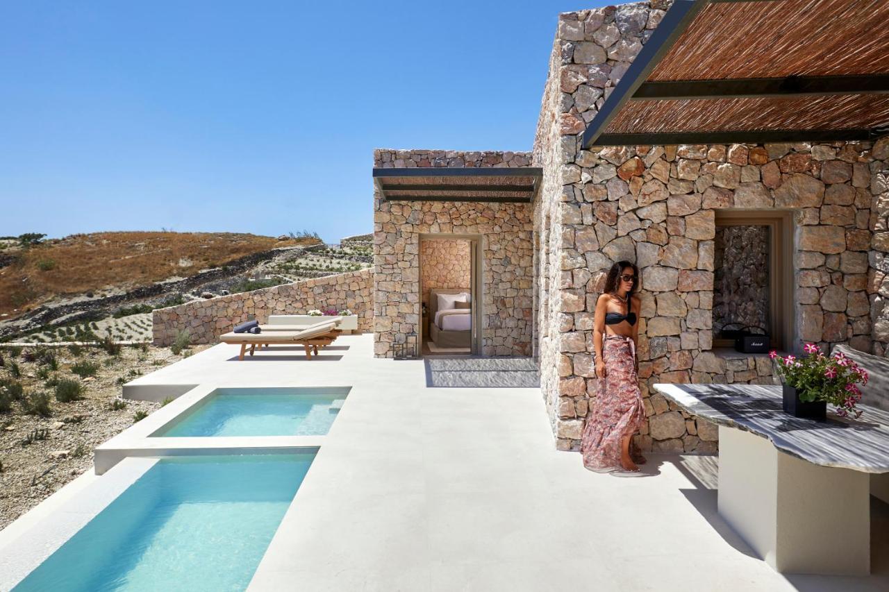 Santorini Sky, The Retreat Villa Pírgosz Kültér fotó